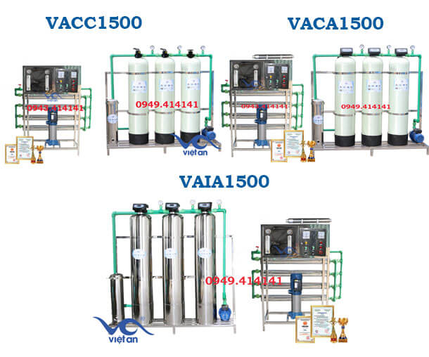 Hệ thống lọc nước 1500l